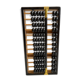 Chinese black wood abacus