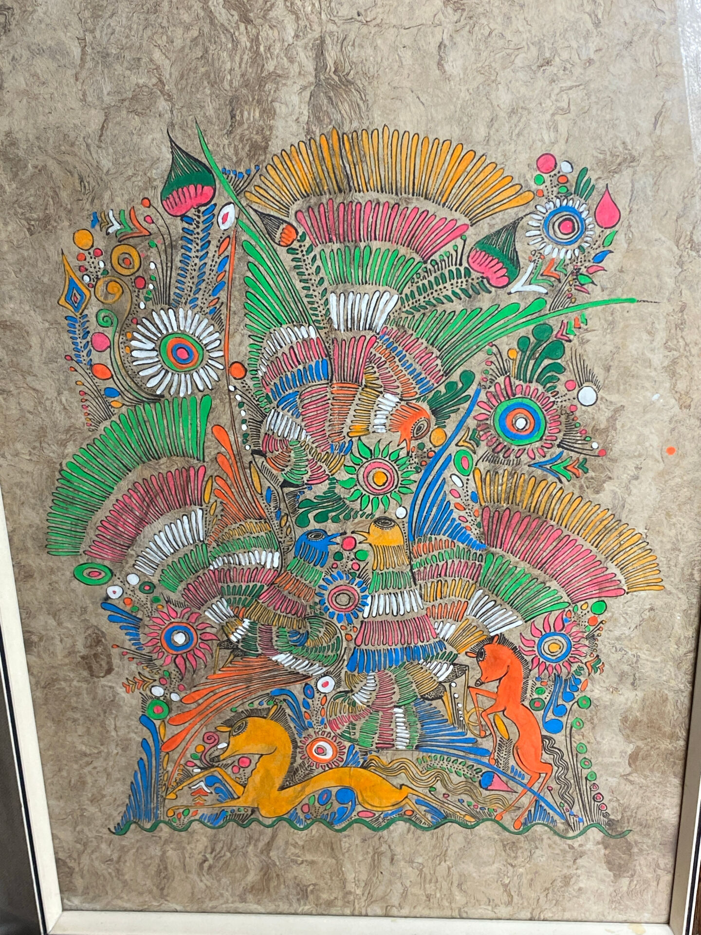 Table of Mexican popular art