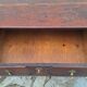 Jacobean style wooden chest of drawers