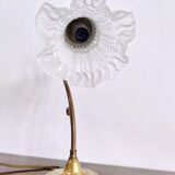 Table lamp in brass art deco tulip 1930