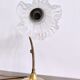 Table lamp in brass art deco tulip 1930