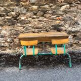 Double school desk