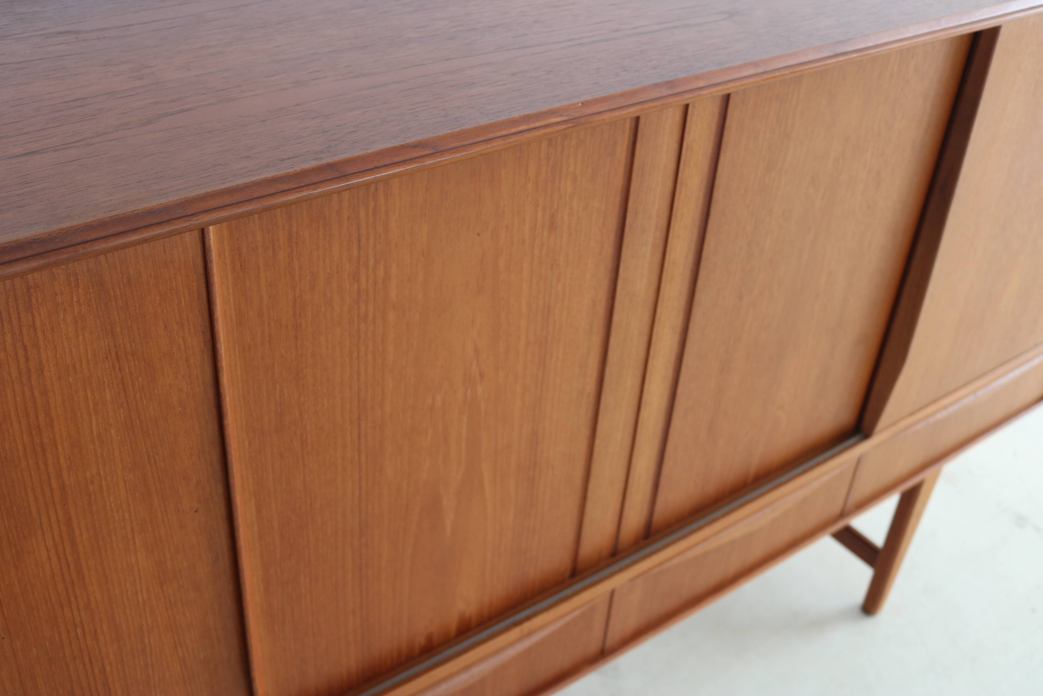 Vintage high board | wall cabinet | E.W. Bach | Danish