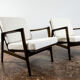 Paire de fauteuils Type 300-130 des années 1960