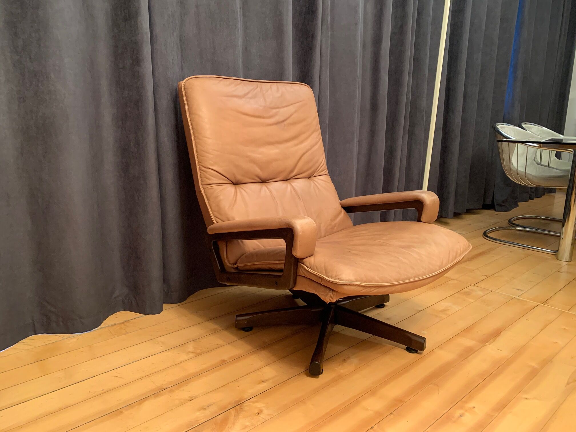 King Strässle armchair by Andre Vandenbeuck, WK, Germany, 1960s