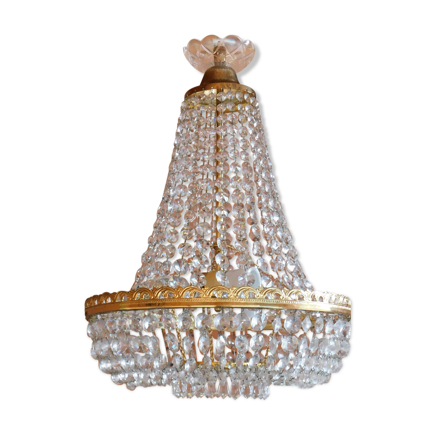 Hot air balloon chandelier - 35 cm