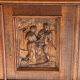 Large carved oak buffet in neo-Renaissance style, mid-20th century.