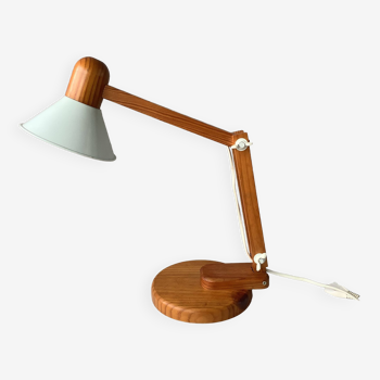 Danish vintage 70' pine lamp