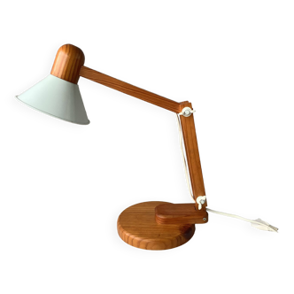 Danish vintage 70' pine lamp