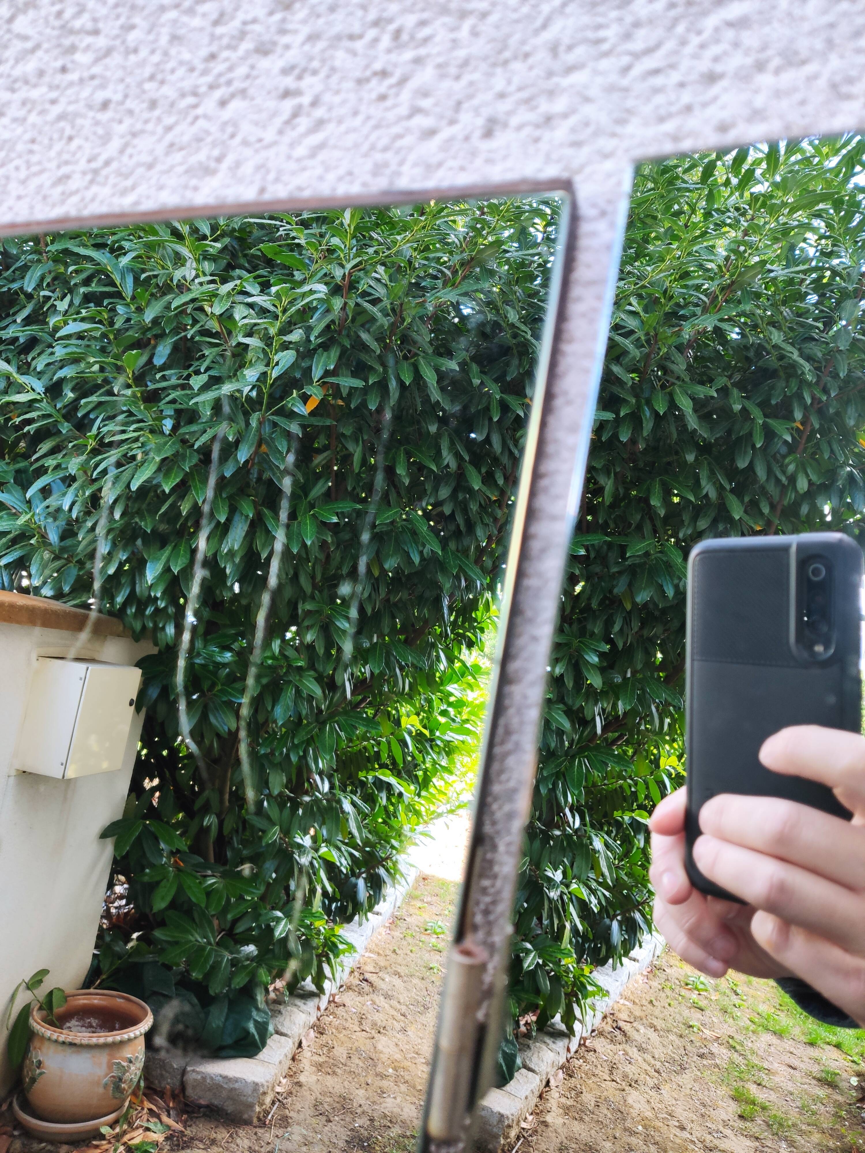 Large triptych Mirror 90x156cm