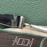 Christofle silver-plated pie server, Malmaison model.