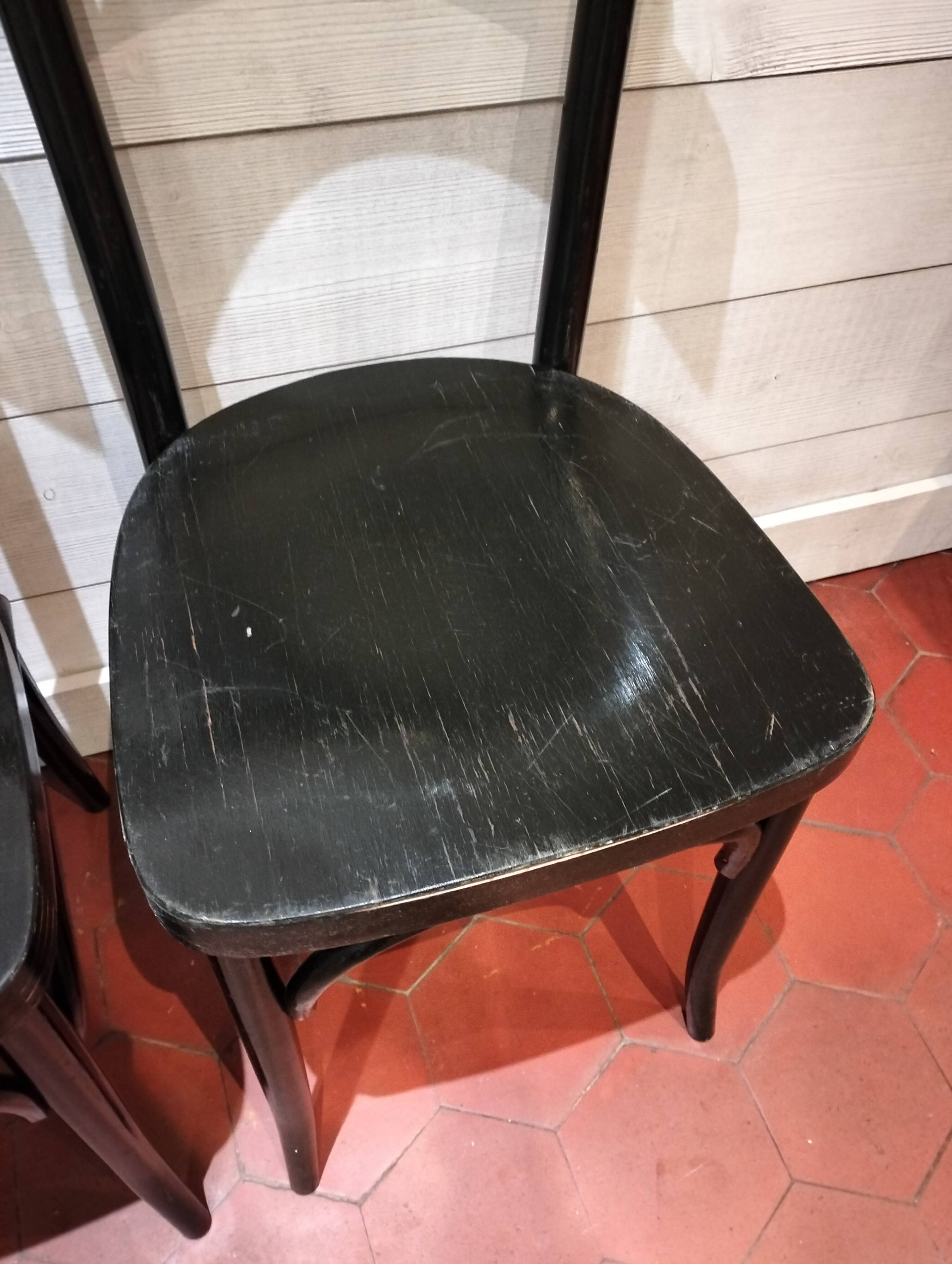 Pair of bistro chairs