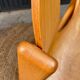 Chaise en hêtre contreplaqué moulé années 70