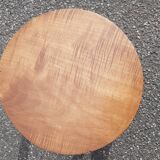 Wooden tripod stool with turned legs