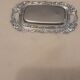 Salt and pepper and silver tray