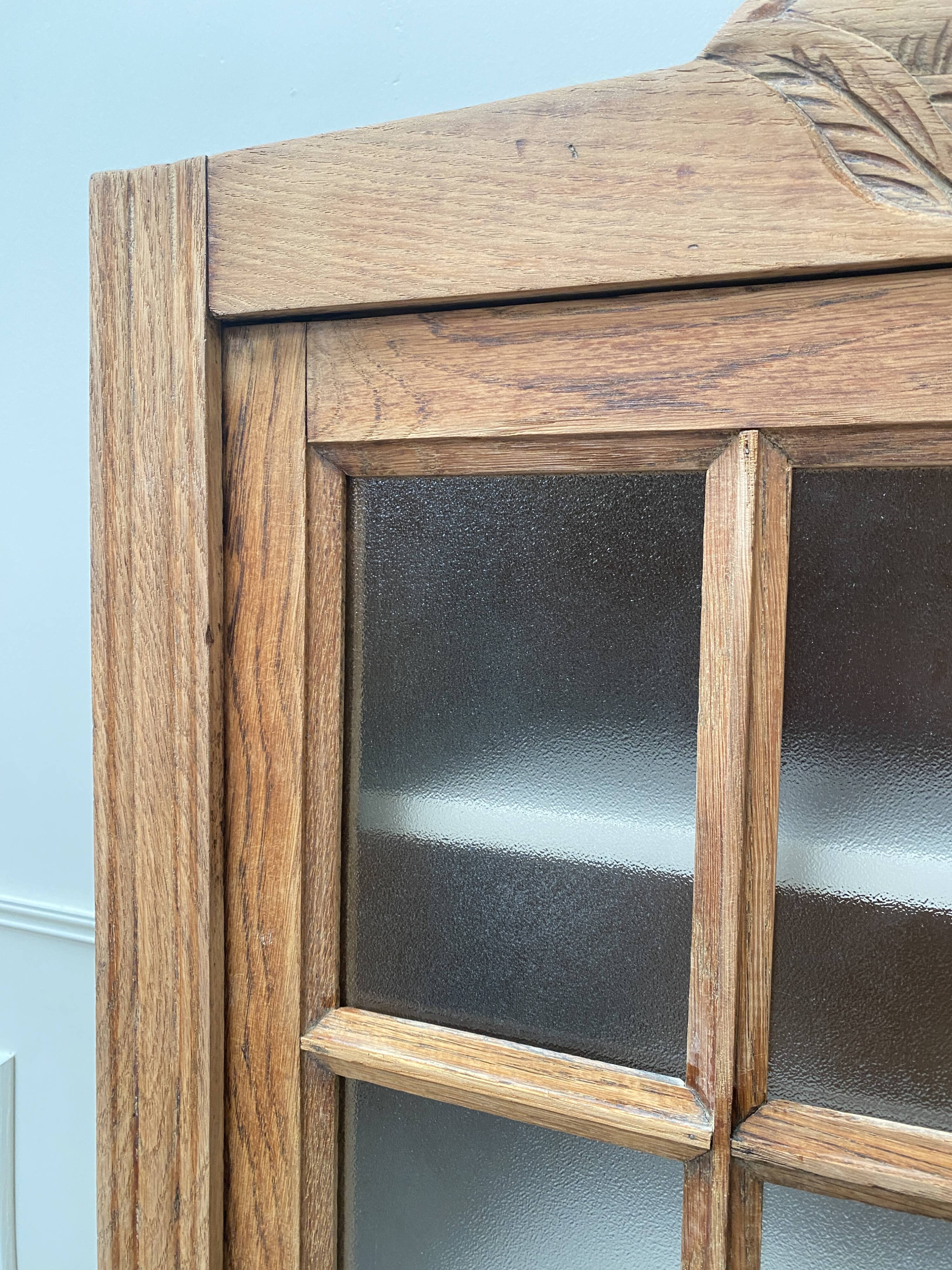 Armoire parisienne Art déco vitrée