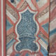 Armoire de mariage peinte en art populaire rustique exceptionnel de 1784