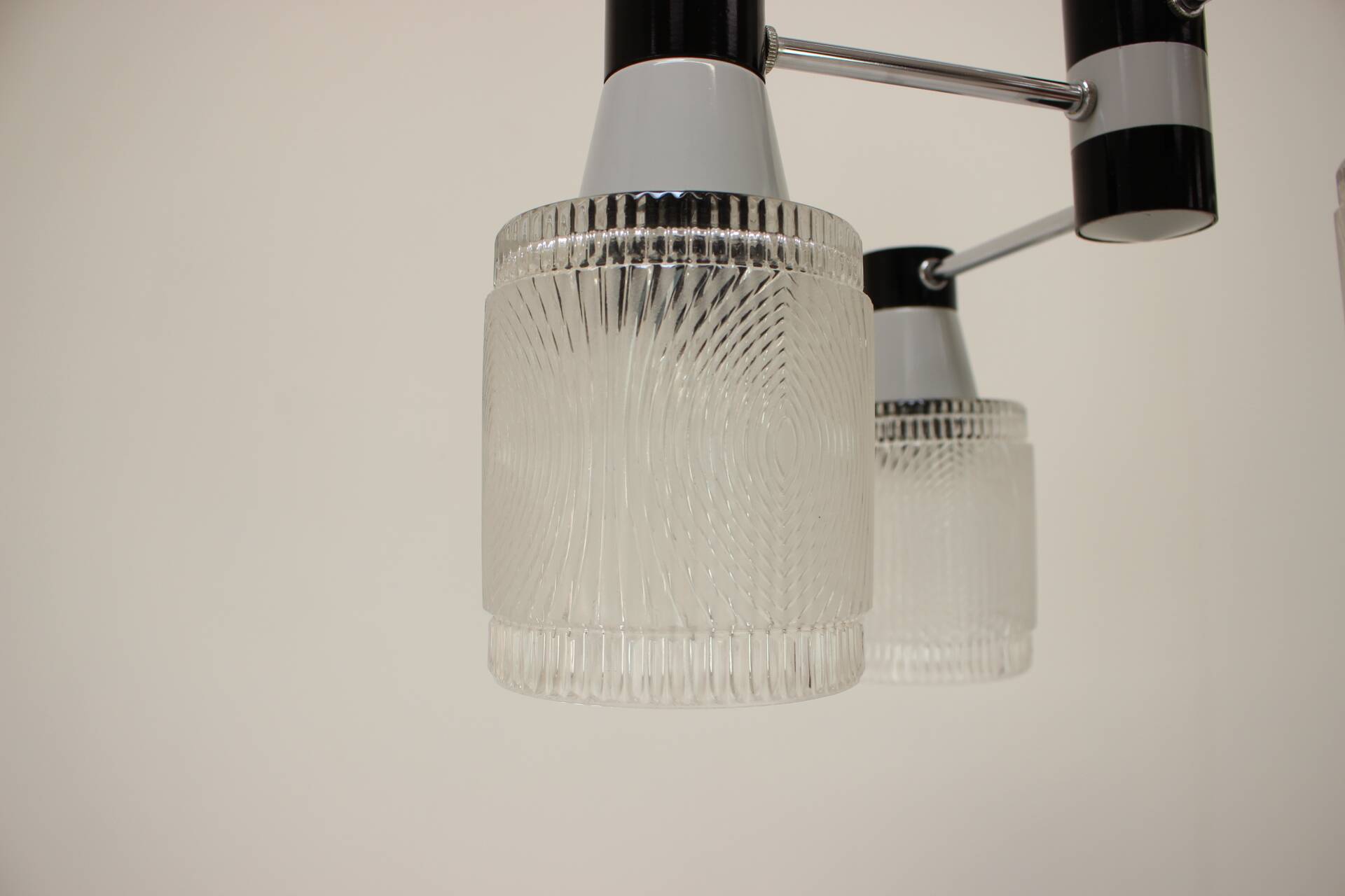 Midcentury Chandelier by Drukov, 1970's, Czechoslovakia