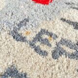 Bernard Quentin The Passage of Time hand-tufted wool art tapestry France 1998