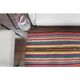 Vintage Turkish Oushak Handmade Wool Cotton Beige Kilim Area Rug 167x231
