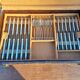 Silver Metal Cutlery Set Goldsmith Cleper Paris 1902