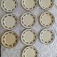 Lot of 10 old Badonviller Richelieu ironstone plates
