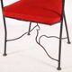 Fauteuil en fer « hippocampe »