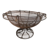 Large vintage wire fruit basket