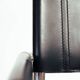 Chaise Bauhaus Mart Stam Marcel Breuer en cuir noir, Fasem 1980s