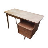 Bureau vintage en chêne clair