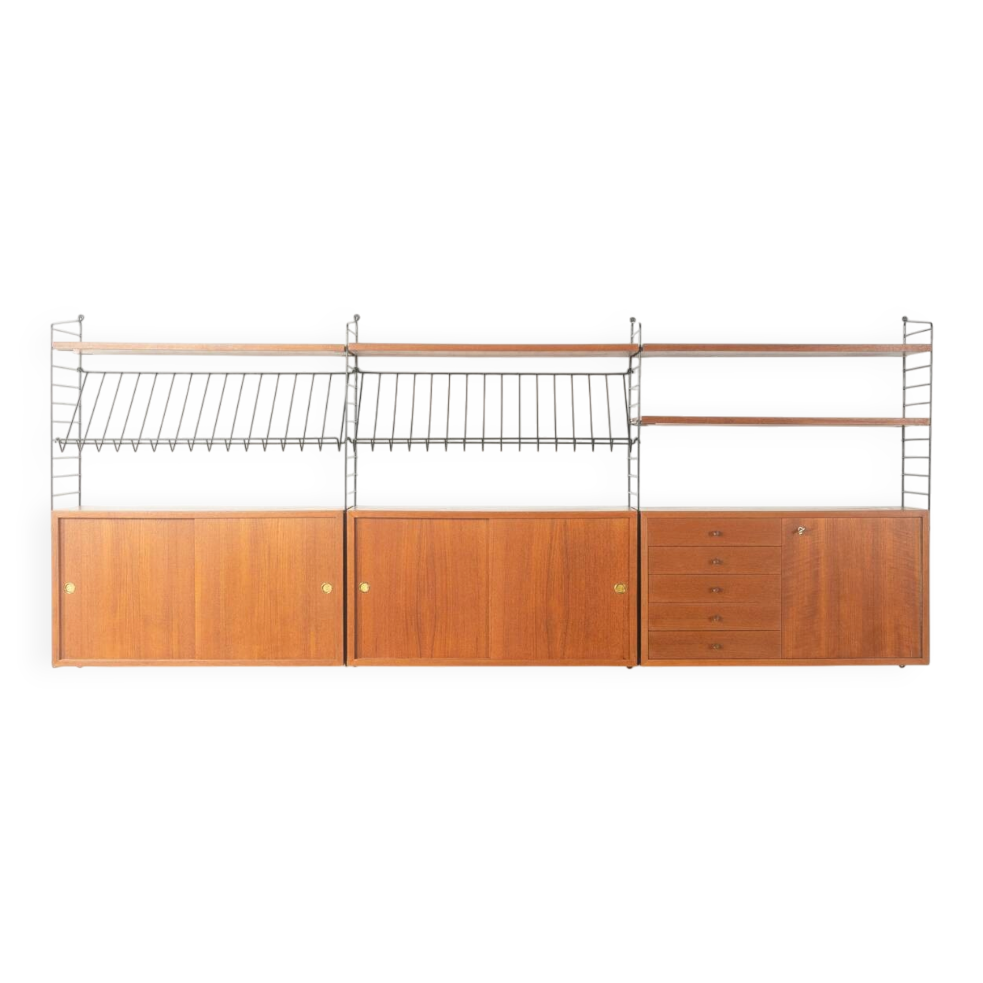 1950s Wall Shelf, Nils Strinning