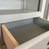 Pair of revamped bedside tables, 1950s