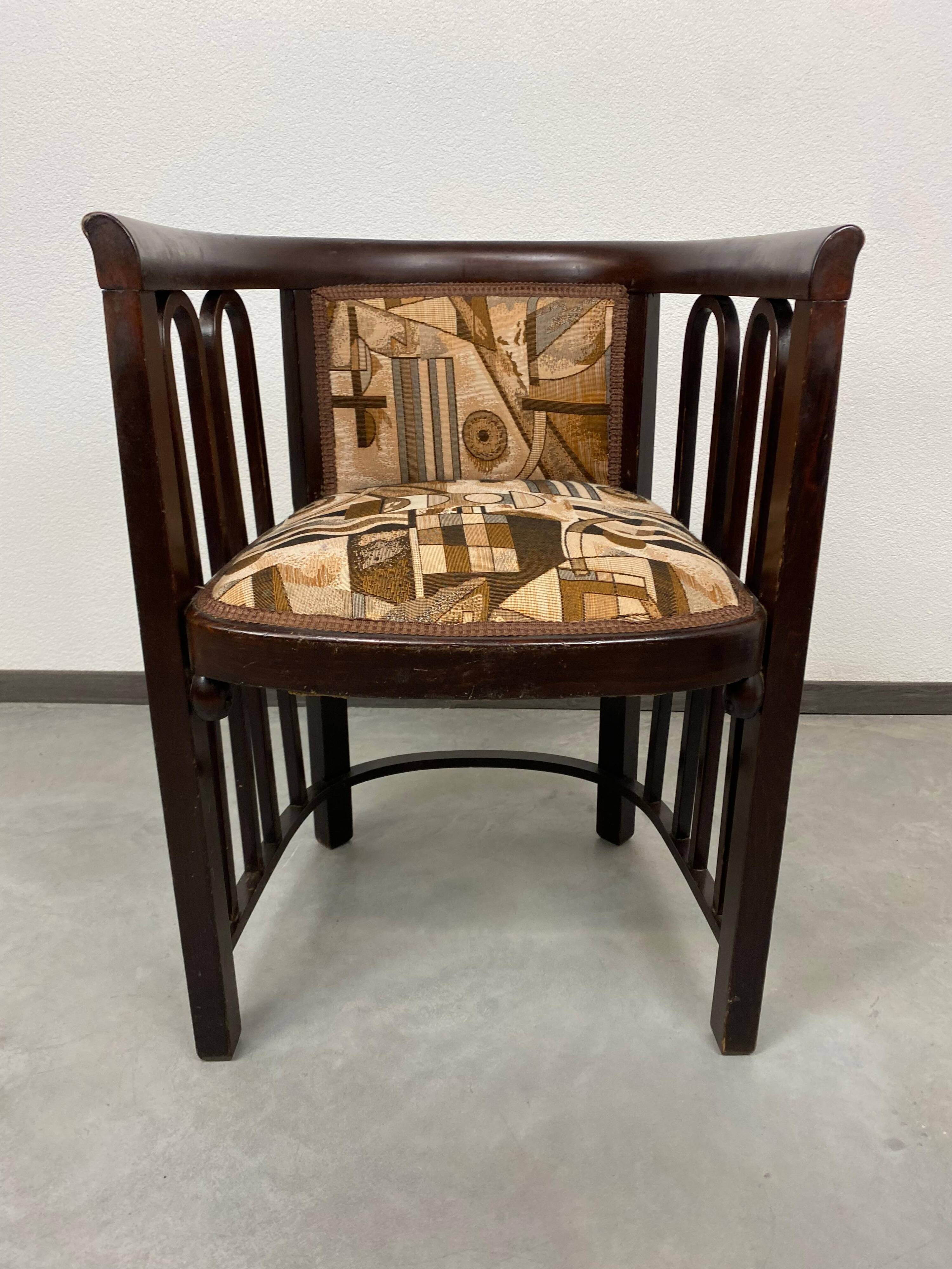 Fledermaus armchairs no. 423 by Josef Hoffmann