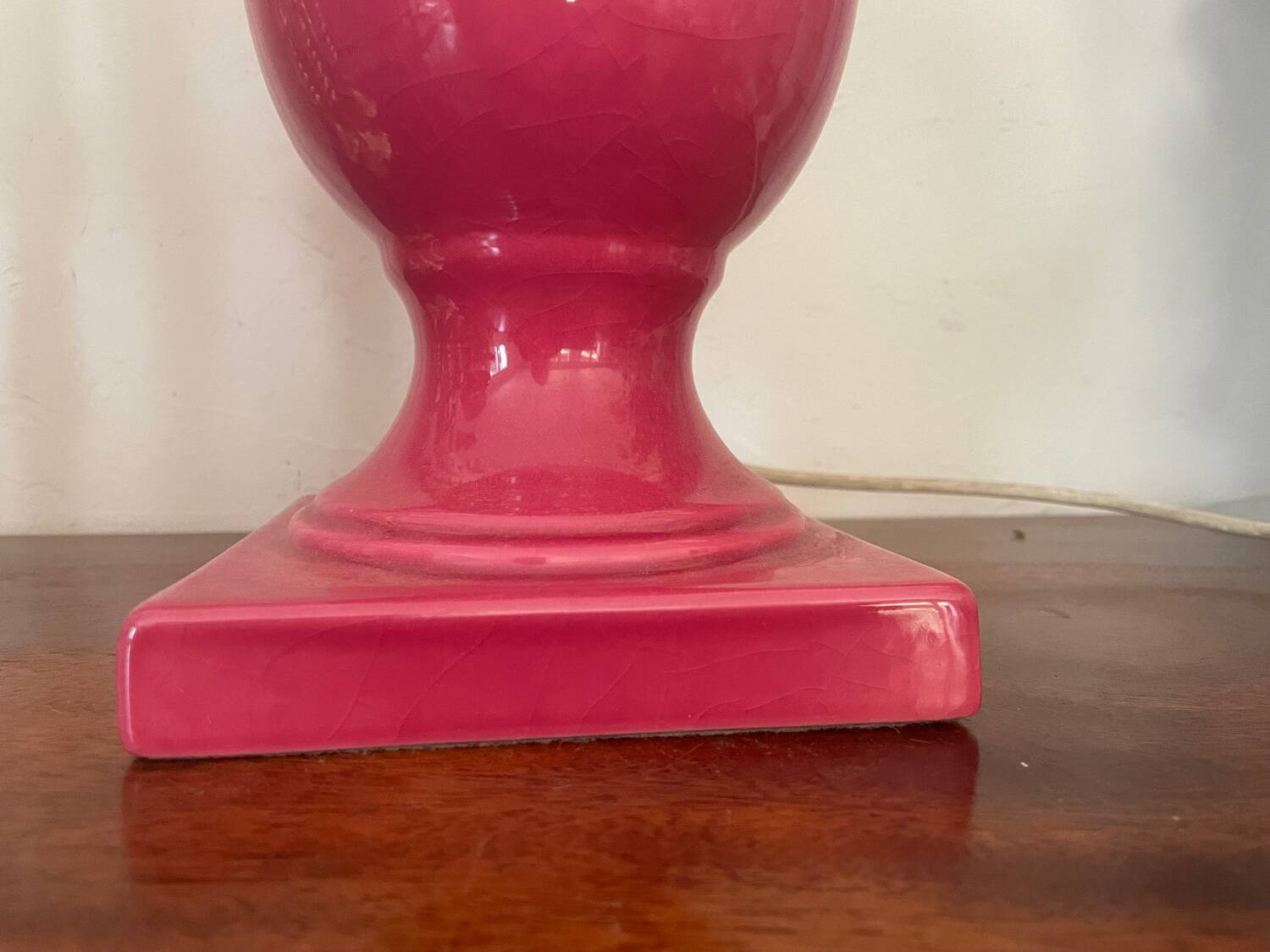Vintage ceramic lamp 38cm