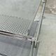 Chrome metal coffee table