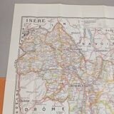 Poster / map of Isère