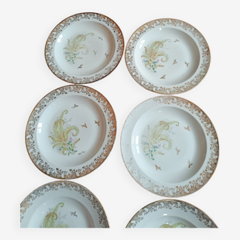 Limoges hollow plates