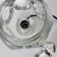 Putzler Table Lamp, ice cube