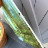 Old signed painting In the Forest