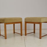 Pair of mid-century footstools 1960's