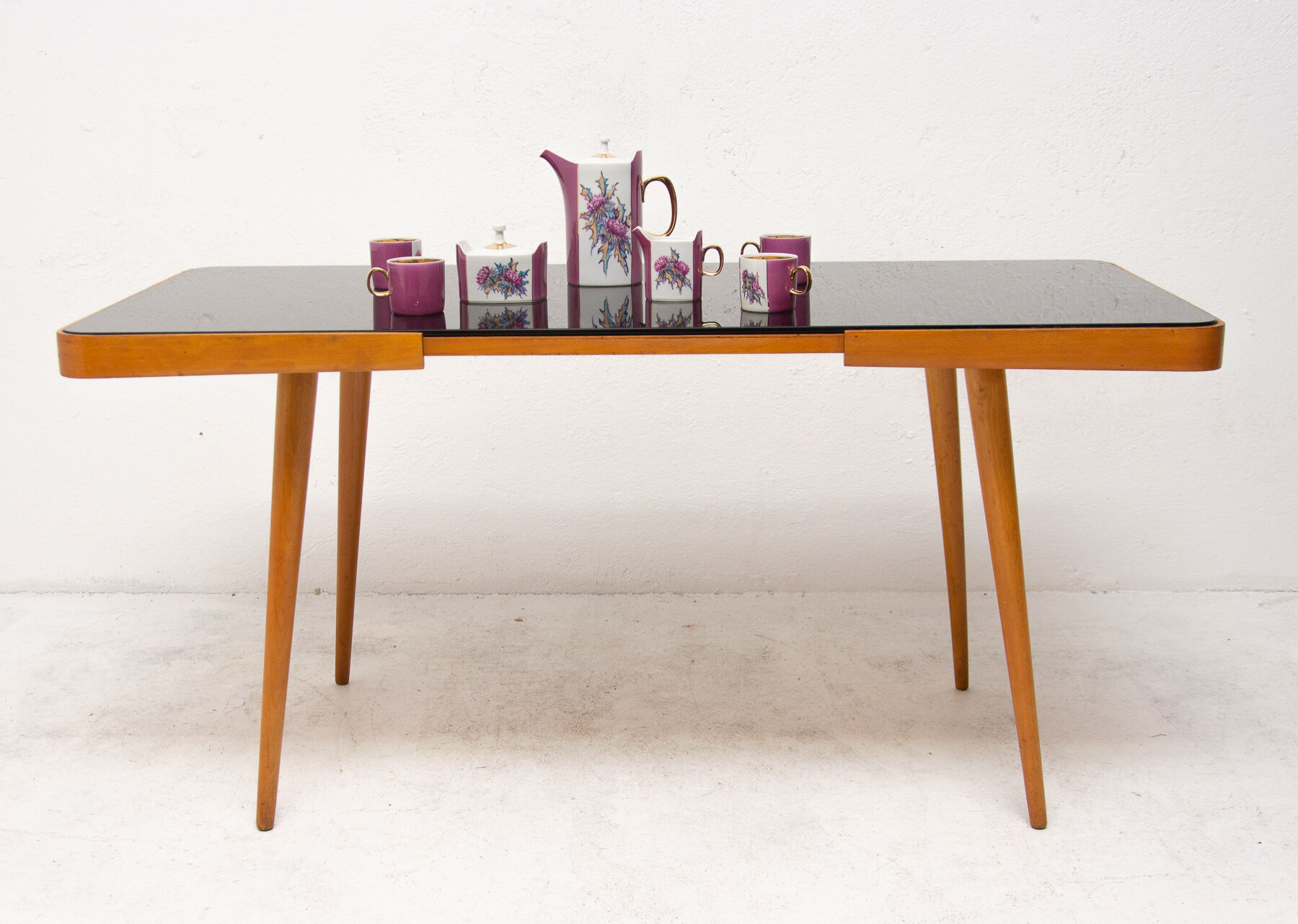 Coffee table from the 1960, Interiér Praha, Czechoslovakia