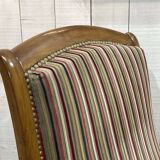 Voltaire III armchair, late 19th century, in cherry wood