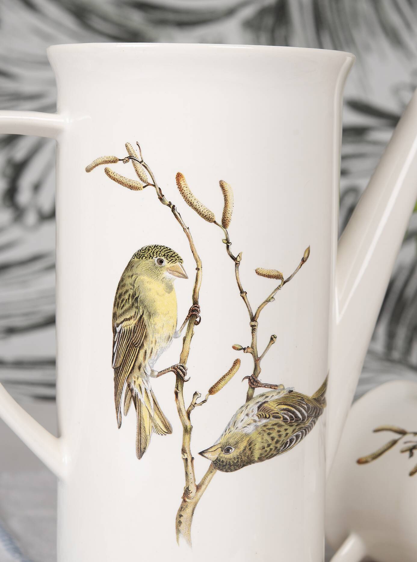 Bird motif teapot, Villeroy Boch, 1960s