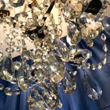 Crystal chandelier diamond cut 9 fires 1880