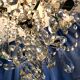 Crystal chandelier diamond cut 9 fires 1880