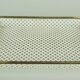 Vintage tray, perforated metal and brass, attr. to mathieu matégot 50s