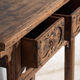 Old pine console with two drawers – China, circa 1930