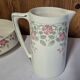 K&G Lunéville Eglantine jug and basin earthenware toilet set