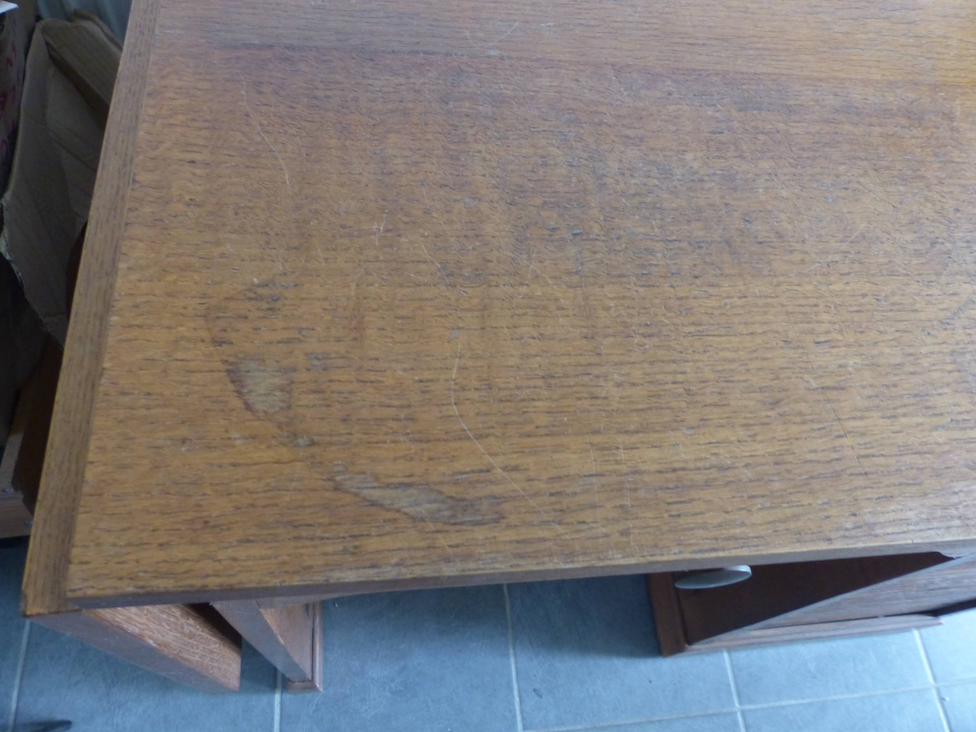 Oak desk