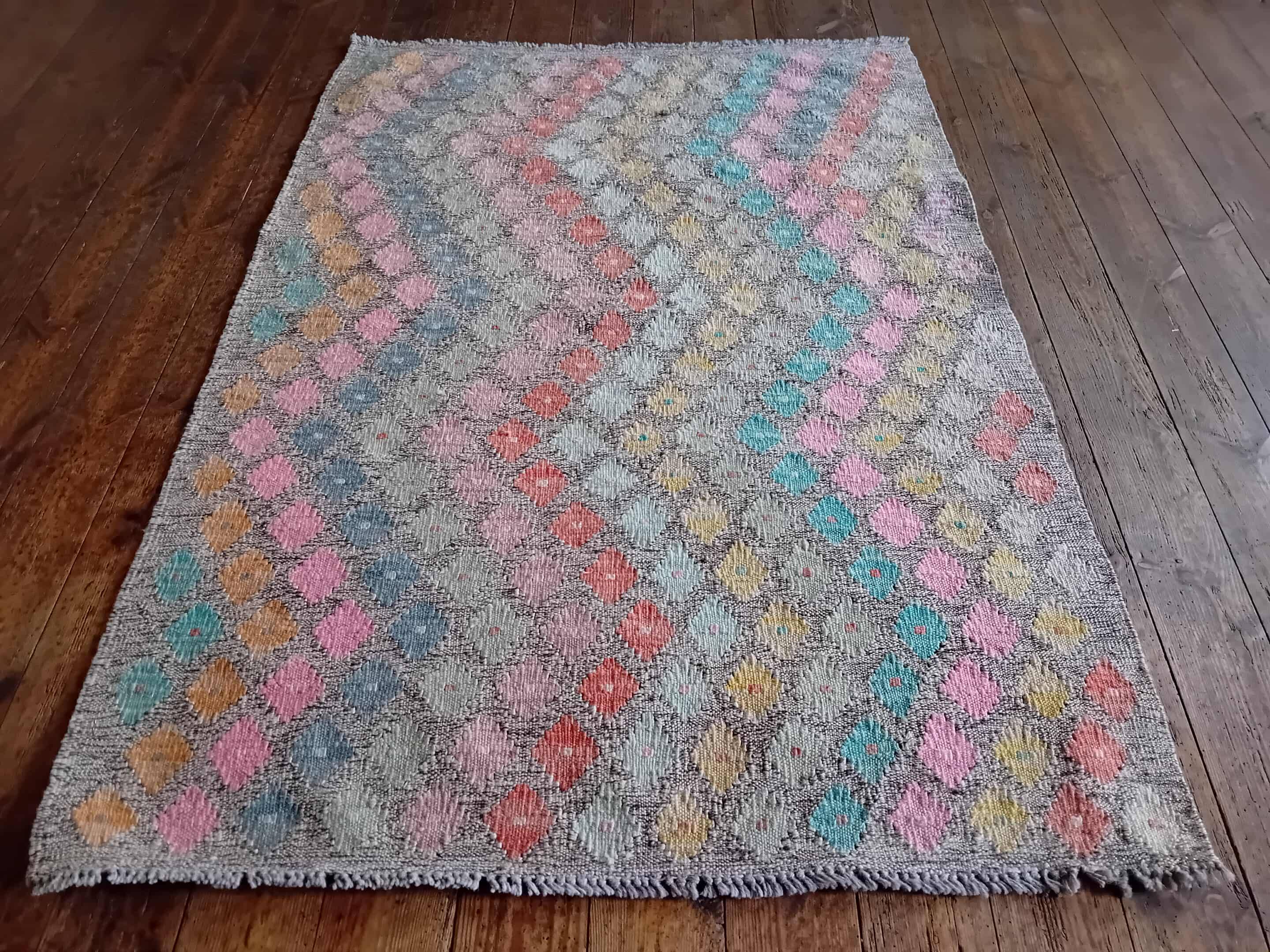 Handmade Afghan Kilim 146x105cm